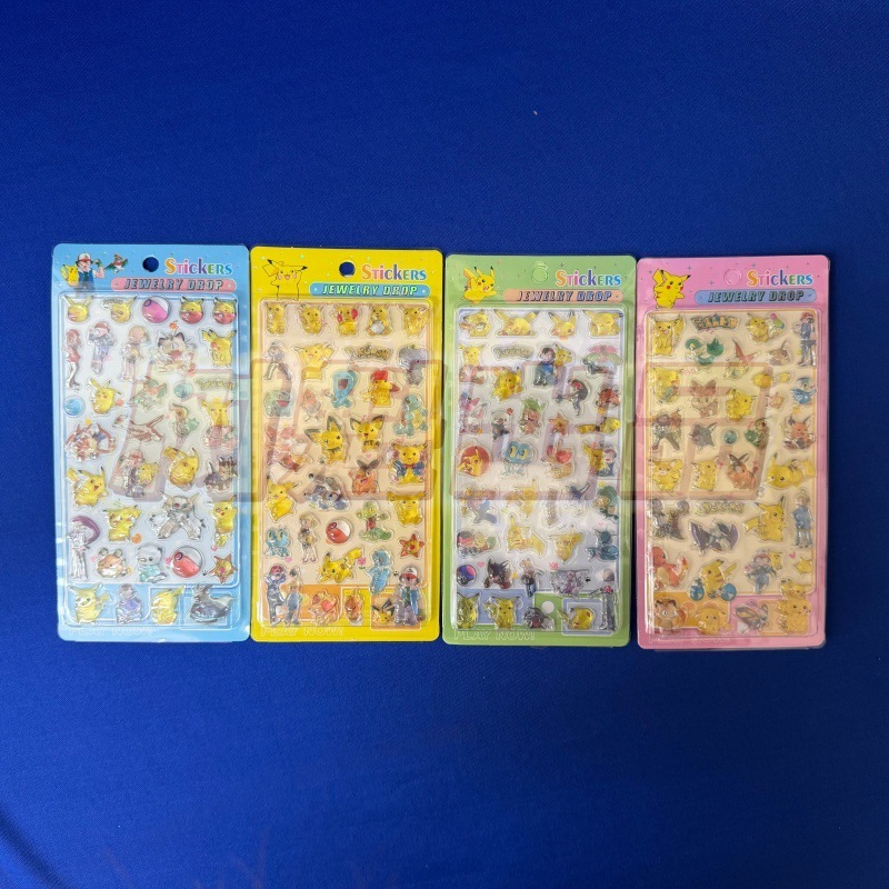 Nouveaux Pikachu - les quatre