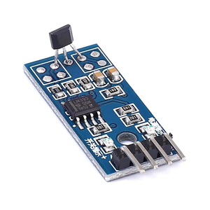 Módulo de sensores Hall 3144E 4pin Interruptor Hall Velocidad Interruptores magnéticos Módulo de sensor de conteo de velocidad - Product Image 2