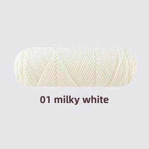 थोक 100 जी ऐक्रेलिक यार्न 60 रंग रंगीन रंग 8-प्लाई वाली क्रोचेट थ्रेड 2.5 मिमी व्यास एंटी-पिलिंग नरम-महसूस डाई यार्न - Product Image 6