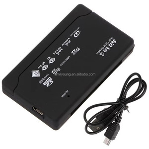 Hepsi tek kart okuyucu USB 2.0 USB kart okuyucu adaptörü HUB desteği TF CF SD Mini SD SDHC MMC MS XD 6 in 1 USB bellek kart okuyucu - Product Image 3