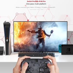 แผ่นเกมแพดตัวแปลง R90/R100pro ขนาดใหญ่พร้อมมอเตอร์สั่นสำหรับคอมพิวเตอร์ PS5สำหรับ Xbox - Product Image 5