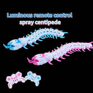 Ept 2.4G dạ quang phiên bản mở rộng điều khiển từ xa đồ chơi điện cơ khí phun rết mô phỏng bò sát làm bằng nhựa - Product Image 4
