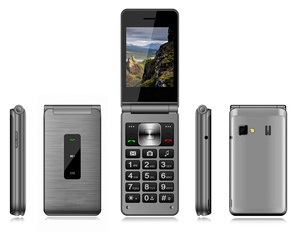 2.8 inch GSM 2G OEM Dual Sim Thẻ lật điện thoại di động bàn phím tính năng người cao tuổi nút điện thoại giá thấp áp dụng cho tất cả các lứa tuổi - Product Image 5