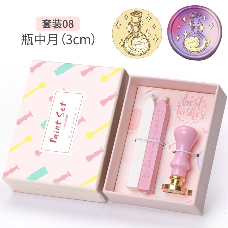 Pink Short Box Set 08 - Moon in a Bottle (3cm)