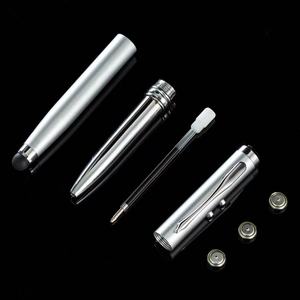 Tùy Chỉnh P4809 4-Trong-1 Đa LED Ánh Sáng Bút Bi Kim Loại Màn Hình Cảm Ứng Công Cụ Laser Cho Văn Phòng Trường Khuyến Mại Tùy Chỉnh Bóng Bút - Product Image 2