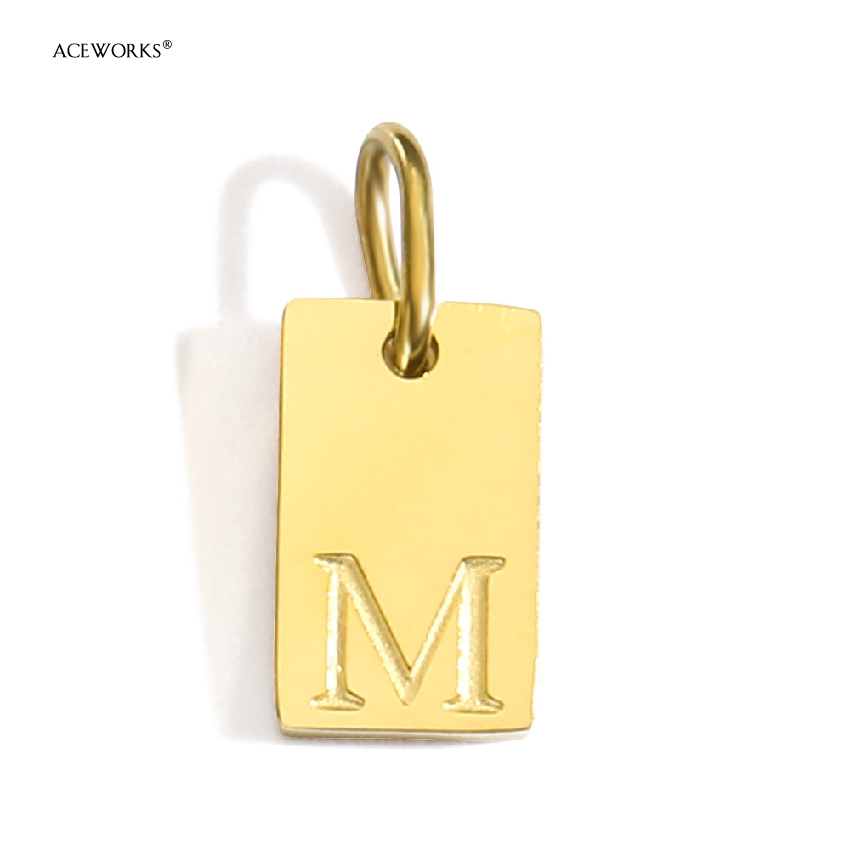 Etiqueta Colgante Letra-M (1Cm*0.6Cm)