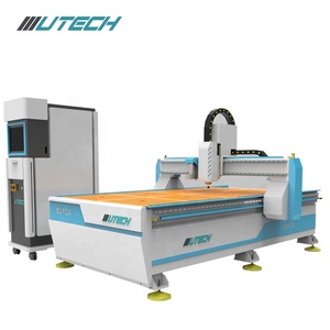 Ad alta efficienza CNC oscillante taglio CCD contorno macchina di taglio CNC Router per KT Board PVC MDF cartone taglio incisione - Product Image 3
