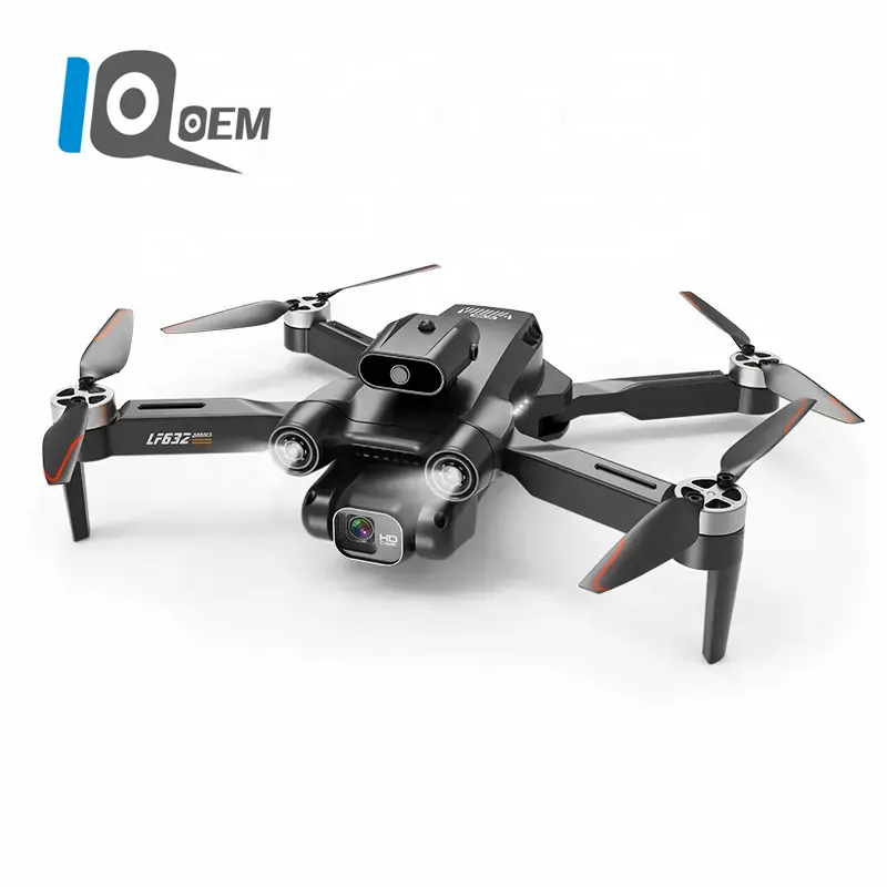 IQOEM 632 Hot Sale Mini 6k Profession HD Wide Angle Camera WiFi FPV Drones Dual Camera Height Keep Professional rc Helicopter