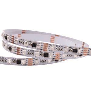 แถบไฟ LED 60ดวง12/24V 10มม. เปลี่ยนสีได้หลากสี DMX512B3 UCS512B3 RGB - Product Image 2
