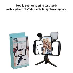 Smartphone Vlogging <strong>Kit</strong> Video Recording Equipment with Tripod Fill Light Shutter for Camera Phone Youtube Set Vlogger <strong>KIT</strong> - Product Image 3
