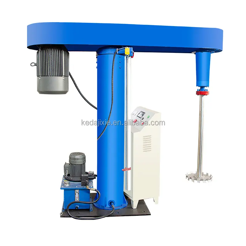 Mixer Verf Industriële High Speed Dispergeerverf Mengmachine/Elektrische Vloeibare Verf Dispersie Mixer Machine