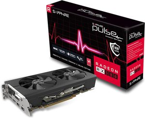 การ์ดจอสำหรับเล่นเกม RX580 Pulse 8GB 2048 AMD ขนาด256บิต GDDR5การ์ดแสดงผล580 RX - Product Image 1