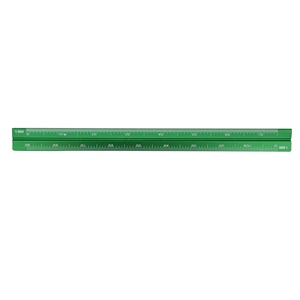 Kaliteli renkli Draftsman için 30cm alüminyum alaşım üçgen ölçekli cetvel öğrencileri - Product Image 6
