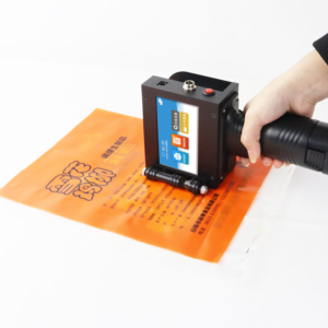 Pistola de impresora de inyección de tinta de mano, varios idiomas con tinta no cifrada de secado rápido para texto, código QR, número de lote, fecha - Product Image 1