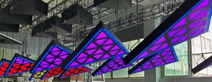 Kinetic Light Control by DMX512 for Bright Club and Discos Triangle Panel <strong>LED</strong> Kinetic Light - Product Image 2