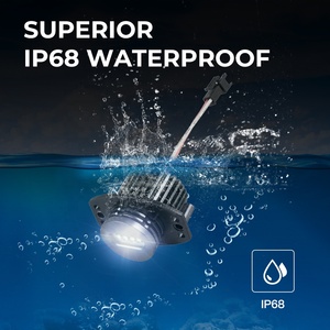 Bevinsee 12V 20W רכב זווית העין <span class=keywords><strong>LED</strong></span> פנס Halo טבעת אור הנורה עבור BMW <span class=keywords><strong>3</strong></span>-סדרת E92 m3 <span class=keywords><strong>1</strong></span>-סדרת E82/E87 2008-2012