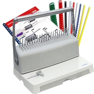 WD-<span class=keywords><strong>2188H</strong></span> Máy tính để bàn A4 máy tính ràng buộc bằng tay có thể điều chỉnh margin Stapler với vòng cao su Punch & Lược tính năng - Product Image 2