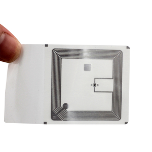 Programmable Printable Library ISO15693 FM13HF01NTS 1K Bit 45*45mm 50*50mm HF 13.56MHZ RFID Blank White Tag Label Sticker Roll - Product Image 3