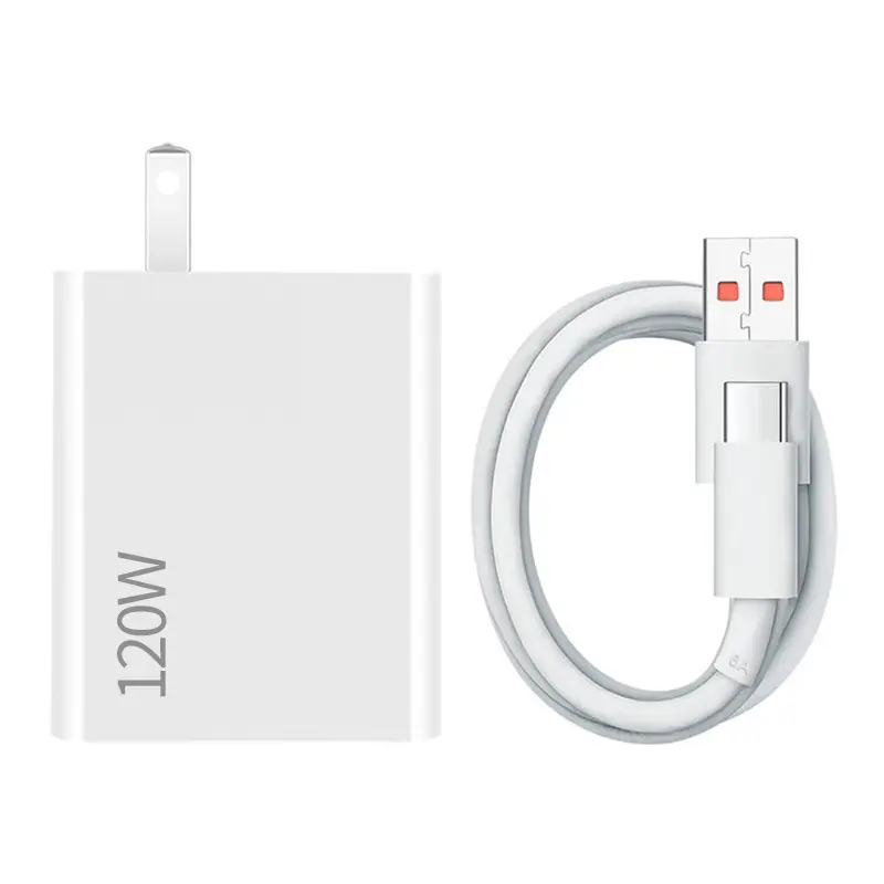 Caricabatterie USB da 120W di alta qualità ricarica rapida 3.0 per iPhone 14 13 12 Xiaomi 13 caricabatterie da parete per telefono cellulare Samsung Ada