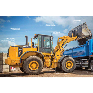 Mesin Earthmoving Liugong CLG816 Mini Loader Front End Loader 1.5 Ton 1.6 Ton Wheel Loader - Product Image 4