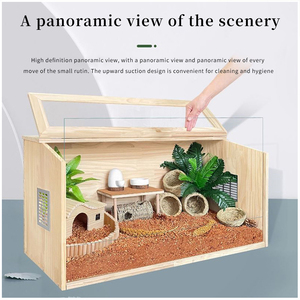 10套/盒兔子喂食盒塑料兔子窝盒出售 - Product Image 5