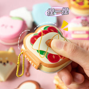 Cute Cartoon Portable Mini <strong>Notebook</strong> Decompress Relief <strong>Memo</strong> Pad School Stationary Preparation Sticky <strong>Notes</strong>