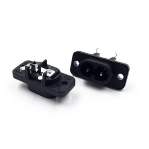 2P C8电源插座，用于适配器和电源JR-201A PC类型 - Product Image 1