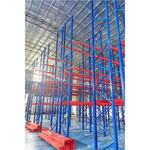 Fábrica personalizada 1000LBS Estantería de metal de varios niveles ajustable Sistema de estante de almacenamiento de palés de almacén de servicio pesado - Product Image 2