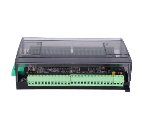 Plc Industriële Control Board Module FX3U-48MT Programmable Logic Controller 24 Input 24 Uitgang 24V 1A Met Hoge Snelheid Tellen