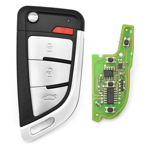 Xhorse XEKF20EN VVDI Super Remote Knife Flip Style 4 Buttons Universal <strong>Key</strong> with XT27A XT27A66 Chip for VVDI2/ MINI <strong>Key</strong> Tool/Max - Product Image 1