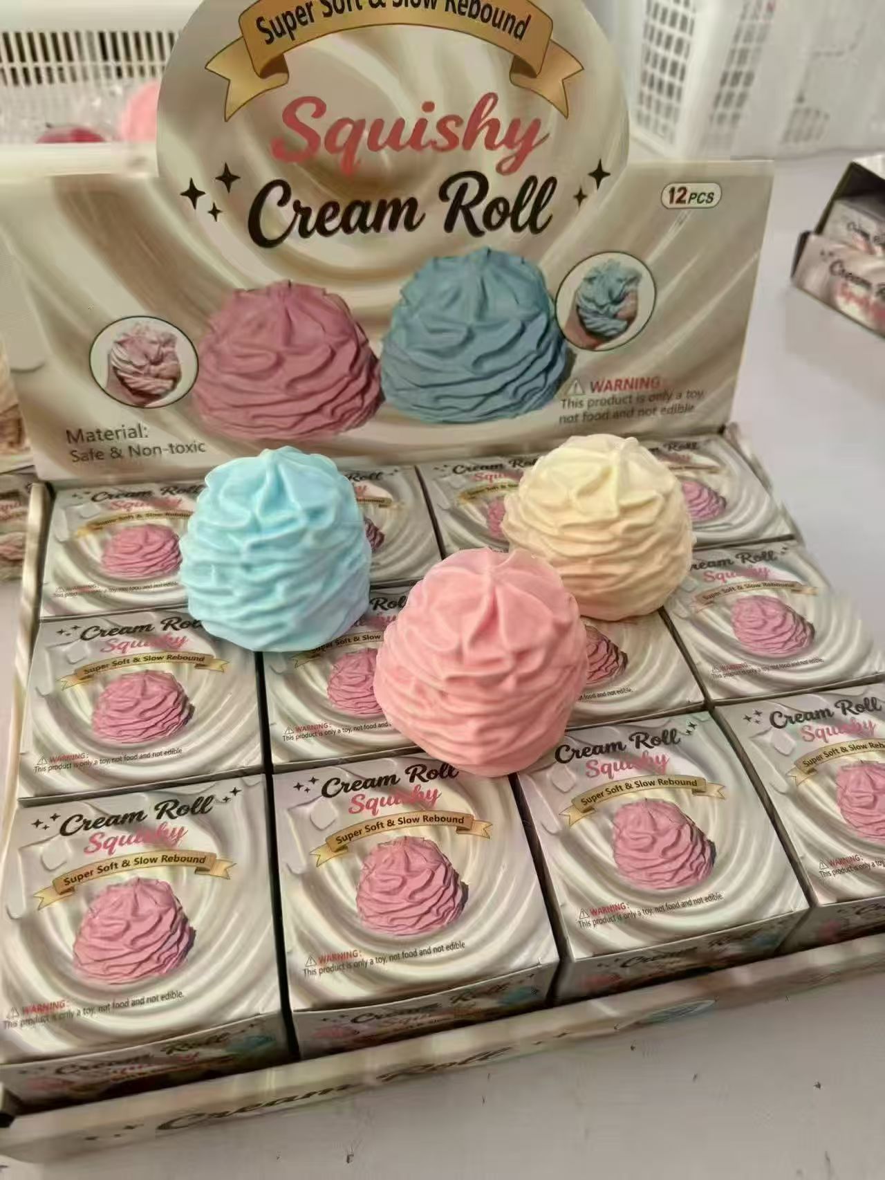 Rouleau de crème vaseline blanche en boîte (sans rebond)