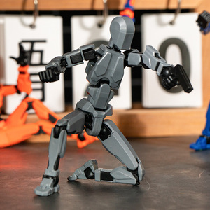 Hand-Made 3D Printed 13 Multi-Joint Action Figure New ODM PVC Material Lucky Frozen Robot Decompression Artifact Assembly <strong>Toy</strong> - Product Image 4