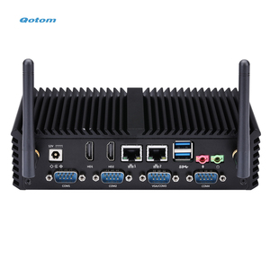 Q335P I3 Mini Pc Desktop <strong>Computer</strong> All Aluminum Fanless Thin Client Industrial Router <strong>Computer</strong> Pc <strong>System</strong> <strong>Unite</strong> Desktops