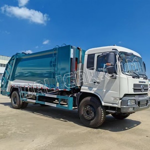 Dongfeng 4x2 3950mm 10-12cbm máy nén rác xe Tải Chở Rác để loại bỏ và chuyển rác - Product Image 4