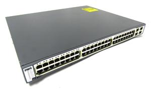 ใช้สวิตช์3750ซีรีส์48 10/100 PoE + 4 SFP + IPS WS-C3750-48PS-E การรับภาพ - Product Image 4