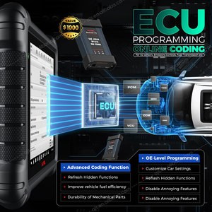 Autel Maxisys MS909 escáner de diagnóstico de coche OBDII herramienta avanzada Ecu codificación programación vehículo Autel OBD2 escáneres