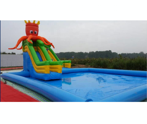 Venta al por mayor de China, alquiler de fiestas para niños, piscina, tobogán de agua para casas de rebote - Product Image 6