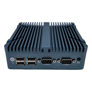 Mini PC sin ventilador más barato Intel Celeron J1900 Quad Core Barebone Mini ordenador con 1 * COM soporte Linux - Product Image 1