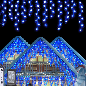 Mehrfarbige LED-Lichterketten für den Außenbereich mit IP65-Fernbedienung für dekorative Weihnachts-und Weihnachts beleuchtung - Product Image 1