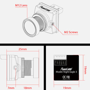 RuncamナイトEagle3カメラ3ビジョンHD Fpvは、ドローンのトラバースに適しています - Product Image 4