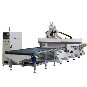 2024 fabbrica fornitura di legno pannello mobile mobile miglior prezzo Cnc macchina di nidificazione con sistema di carico e scarico automatico - Product Image 1
