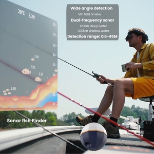 Đầu tiên nhiệt AR kính với Built-in ai đa chức năng cho nhiệt tầm nhìn ban đêm săn bắn Sonar cá <span class=keywords><strong>Finder</strong></span> ống kính kép nội soi - Product Image 4