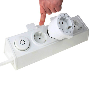 Enchufe y enchufe de extensión de alimentación universal de tira de alimentación múltiple de 4 vías 2023 - Product Image 5