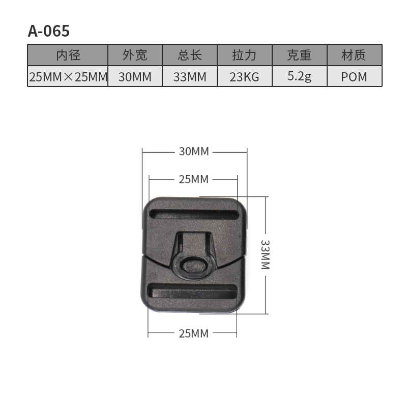 A065-25MM*25MM