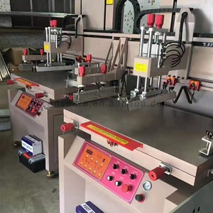 自动化t恤旋转丝网印刷机高精度台式丝网印刷机带工作台