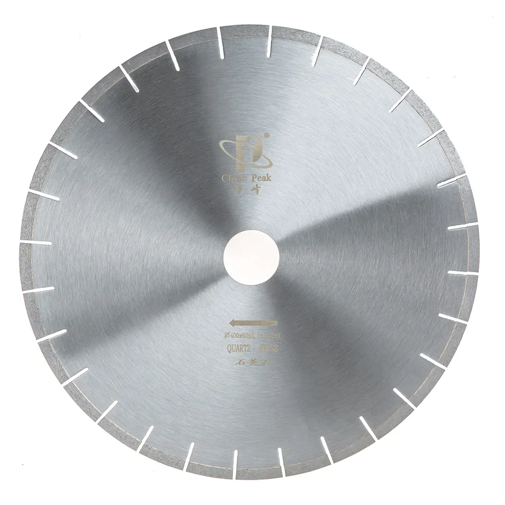 OEM Diamond blade di quarzo diametro all'ingrosso di 400mm lame taglio disco taglierine produttore