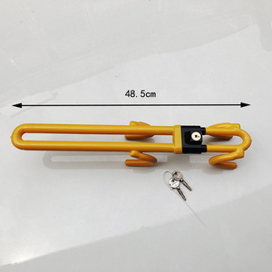 <strong>Car</strong> <strong>Lock</strong> Universal <strong>Car</strong> Steering Wheel Security <strong>Lock</strong> Steering <strong>Lock</strong> with 2 Keys - Product Image 6
