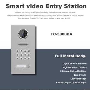 POE Android Intercom Tuya Smart Video Door Phone IP Villa Intercom con contraseña Desbloqueo Teclado físico Desbloqueo Timbre - Product Image 4