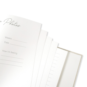 2026 tùy chỉnh in ấn mang thai Tạp Chí Nhật ký trước khi sinh thai sản hàng ngày hàng tháng bìa cứng lưu niệm mang thai cuốn sách máy tính xách tay - Product Image 3