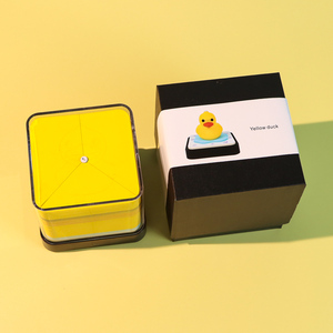 Bloc de notas 3D de pato amarillo lindo, juguetes para niños adultos, con forma de pieza de papel Animal, modelo 3D, calendario, Bloc de notas con luz - Product Image 4